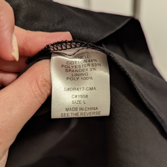 Black strapless dress - Picture 5 of 6